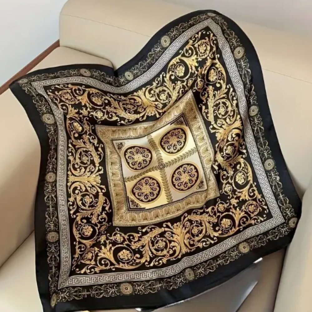 Women's Silk Satin Scarf Neck Tie Scarf Bandana
